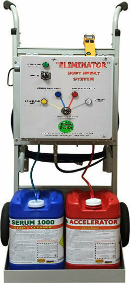 Eliminator Chemical System by Serum Systems - Machine Only, Chemicals Sold Separately