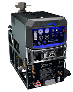 APEX 570 with 120gl Waste Tank by Sapphire Scientific