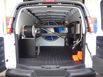 Hydramaster CDS 4.8 - Pro Shelving Kit - Fits Extended Chevy Vans Only