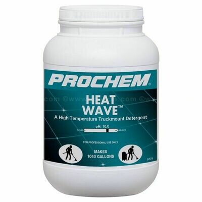Heat Wave (48 lb. Pail) by ProChem | High Temp. Truck Mount Detergent
