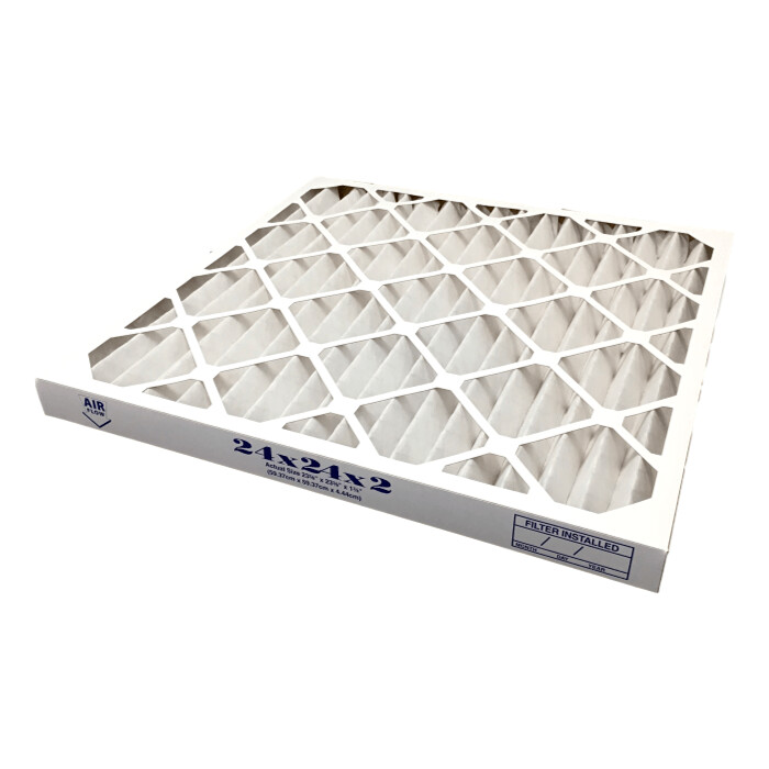 Merv 8 Pleated Media Filter 24x24x2