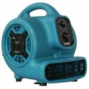 Mini Airmover with GFCI by XPOWER/VIKING (Blue)
