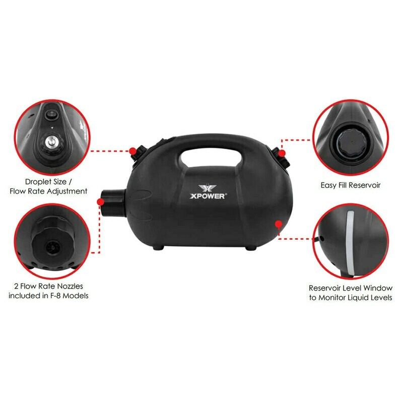 XPOWER F-16 ULV Cold Fogger - 54 fl. oz.; 115V