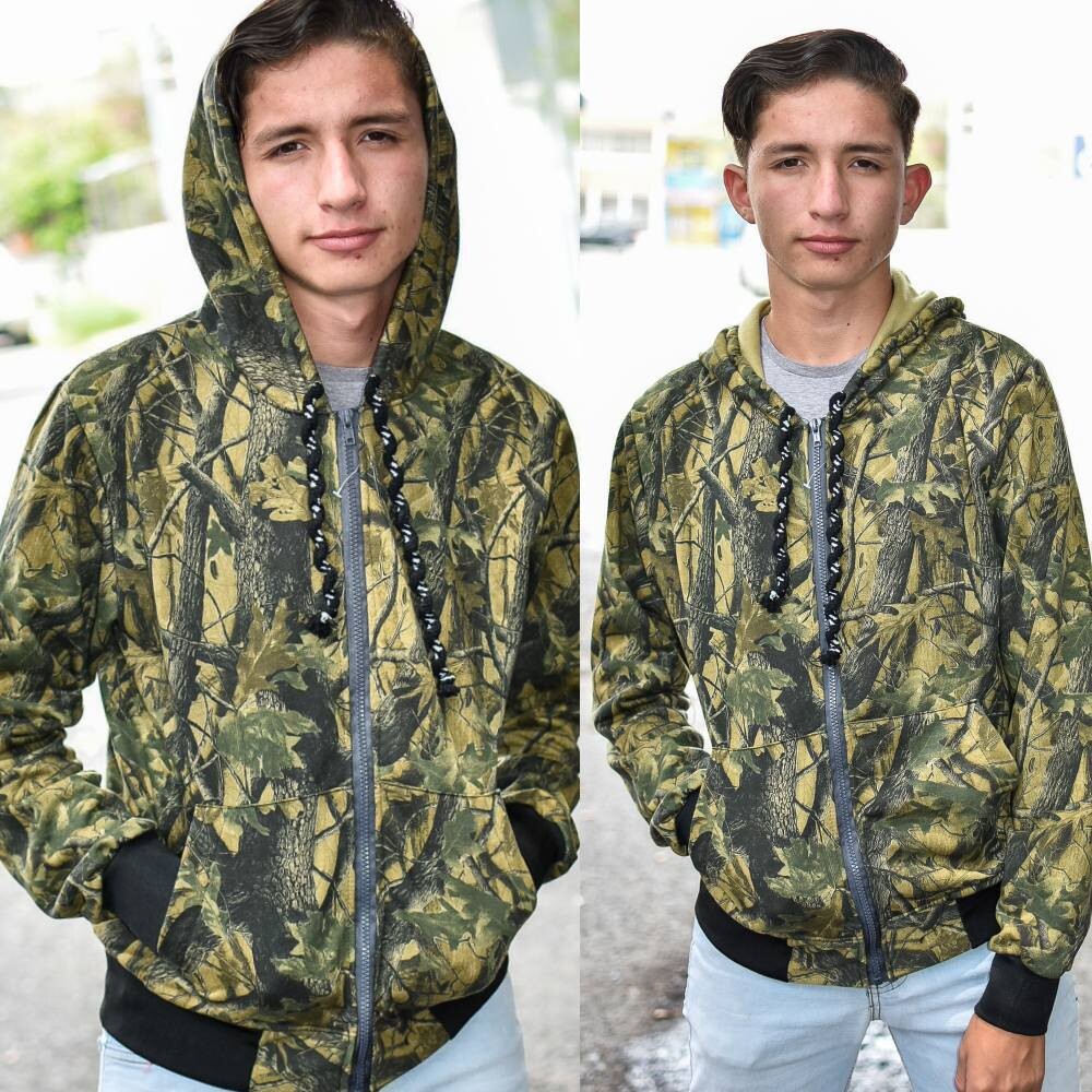 Sudadera Estampada Fondo borrego por dentro-ropa moda