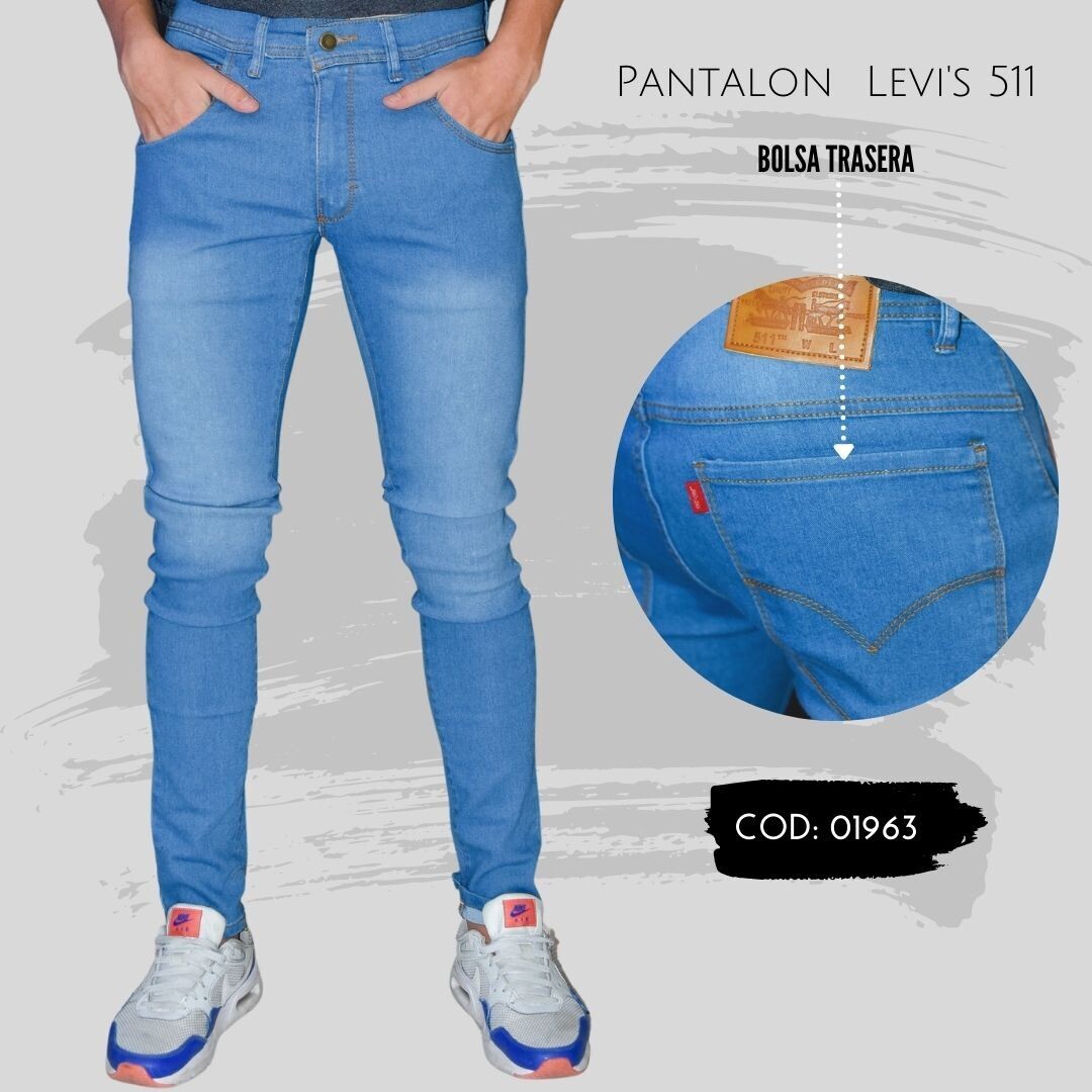 Pantalon para caballero Levi`s Corte 511 Modelo 01963