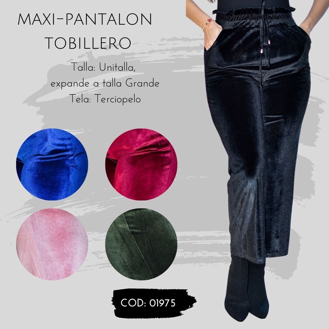Maxi-Pantalon Tobillero modelo 01975