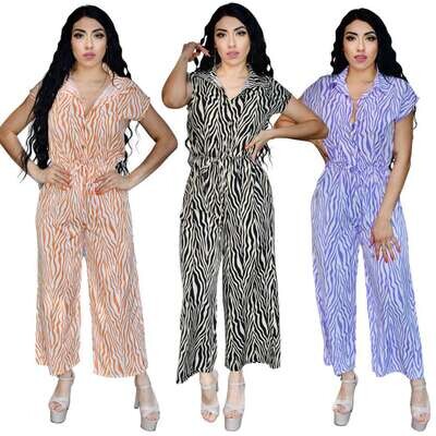 Palazzo estampado animal print Modelo JS5 Palazzo estampado animal print Modelo JS5