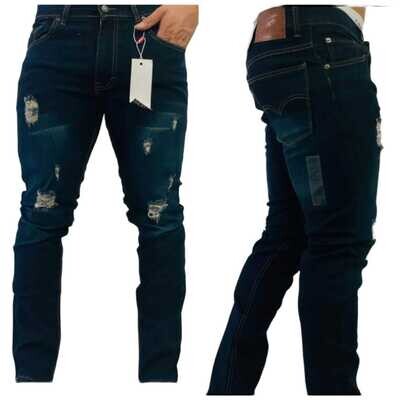 Pantalón Levis Skinny Stretch con Destrucción: Elegancia Rebelde al Mayoreo Pantalón Levis Skinny Stretch con Destrucción: Elegancia Rebelde al Mayoreo