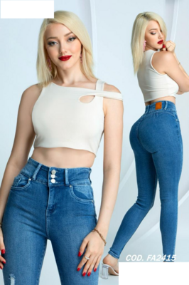 Pantalón Skinny de Mezclilla Importado Pantalón Skinny de Mezclilla Importado