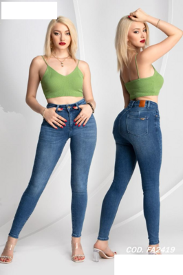 Pantalón Skinny de Mezclilla Importado Pantalón Skinny de Mezclilla Importado