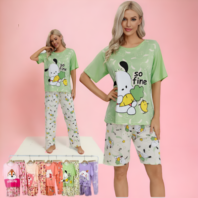 Conjunto Dreamwear: Pijama de 3 Piezas