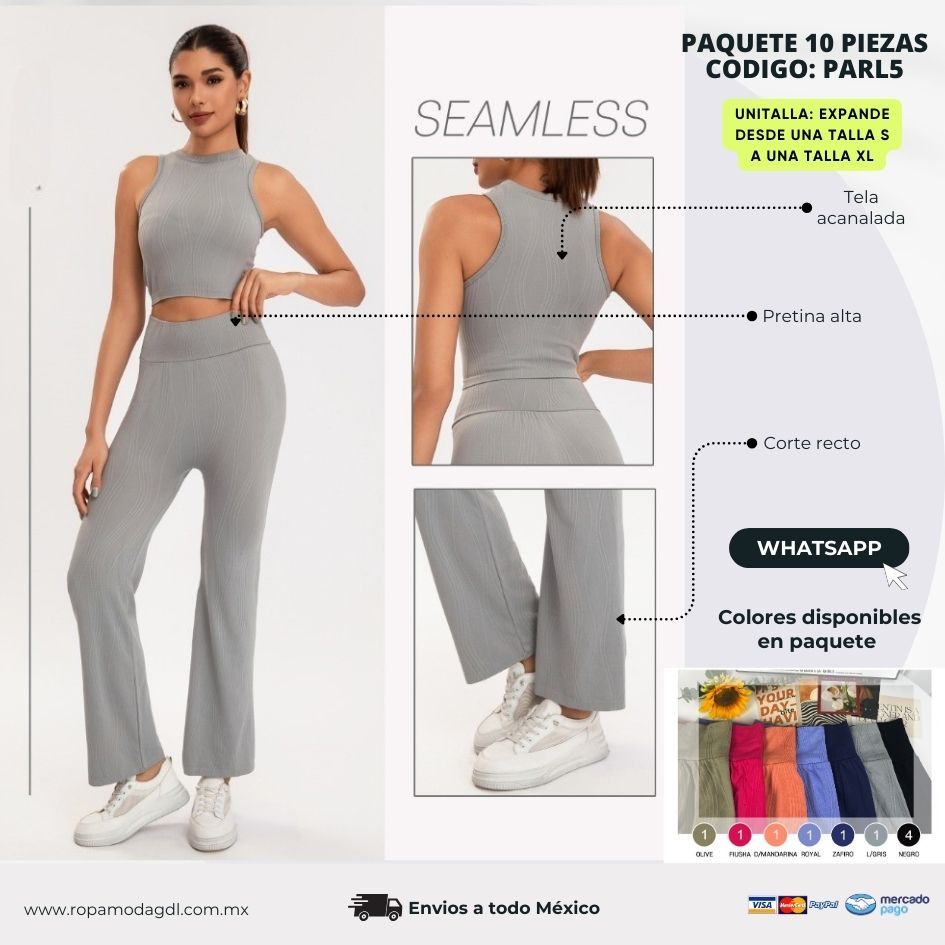 Conjunto de Blusa y Pantalón para Dama – ¡Comodidad y estilo para toda ocasión!