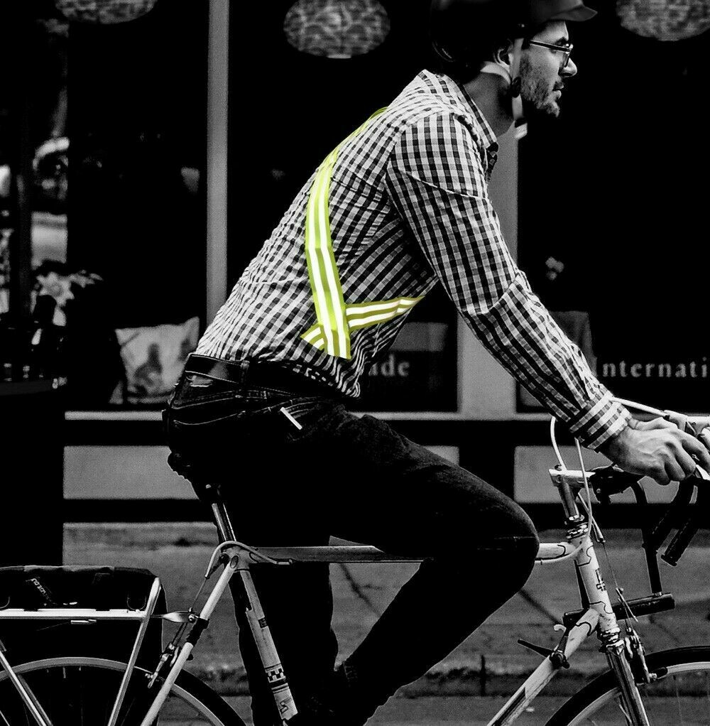 oos obs Reflective Safety Sash, for trekking and biking, by Seattle Sports