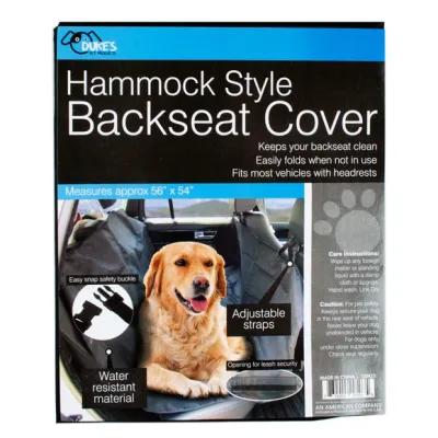 Hammock-style Vehicle Backseat Cover by Duke's