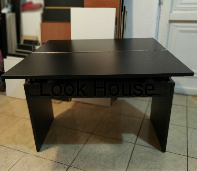 Mesa ratona elevable extensible