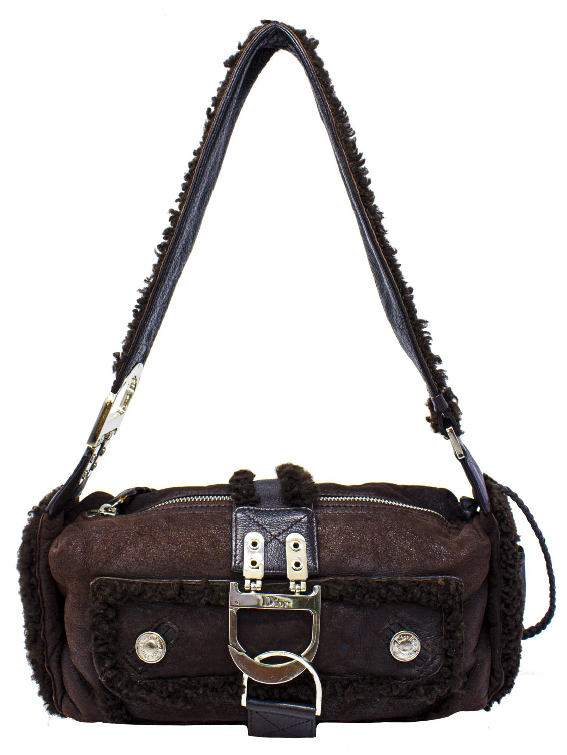 Christian Dior Brown Shearling