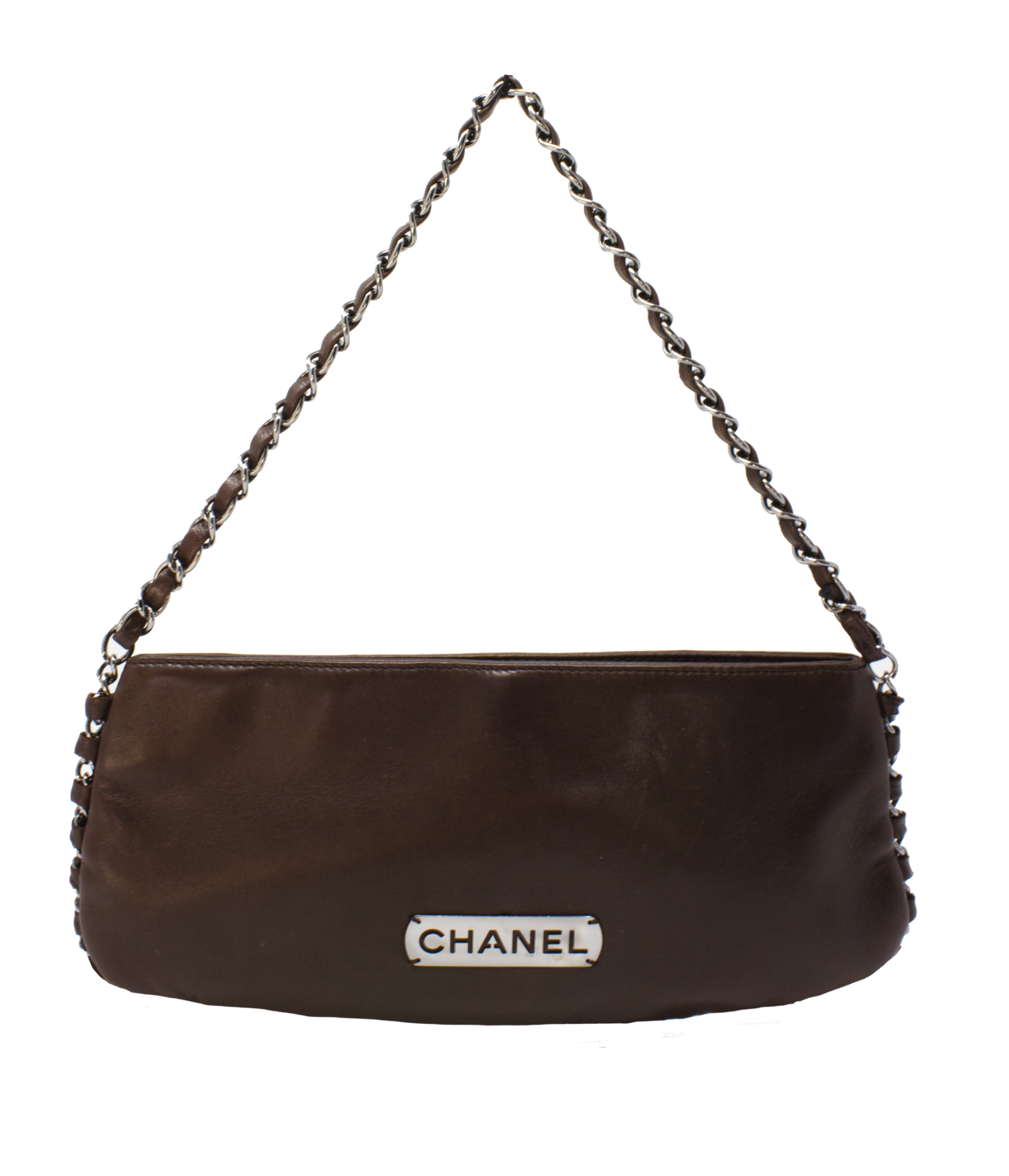 Chanel Brown Leather Shoulder Bag