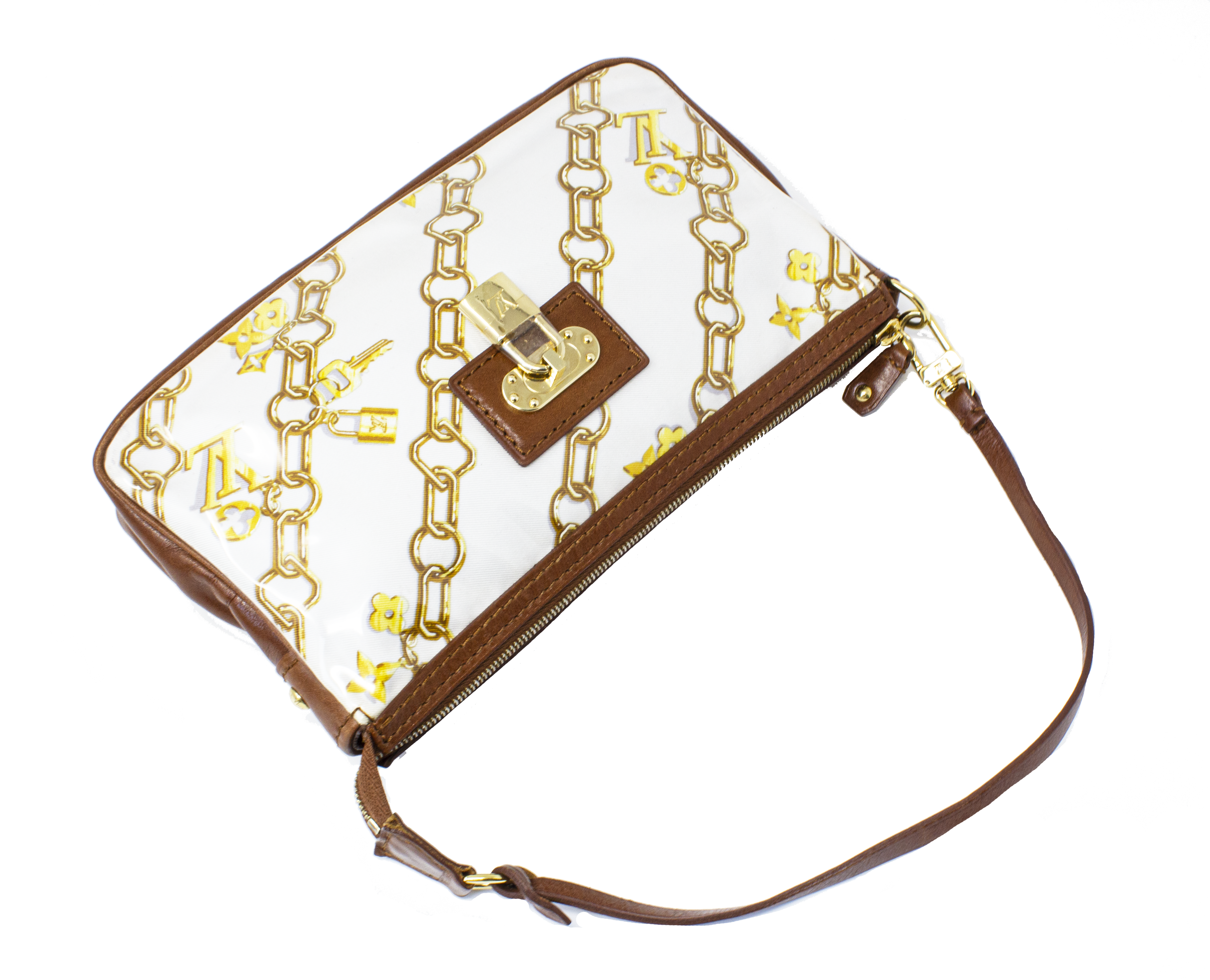 LOUIS VUITTON Silk Braided Bag Charm Multicolor 1072587