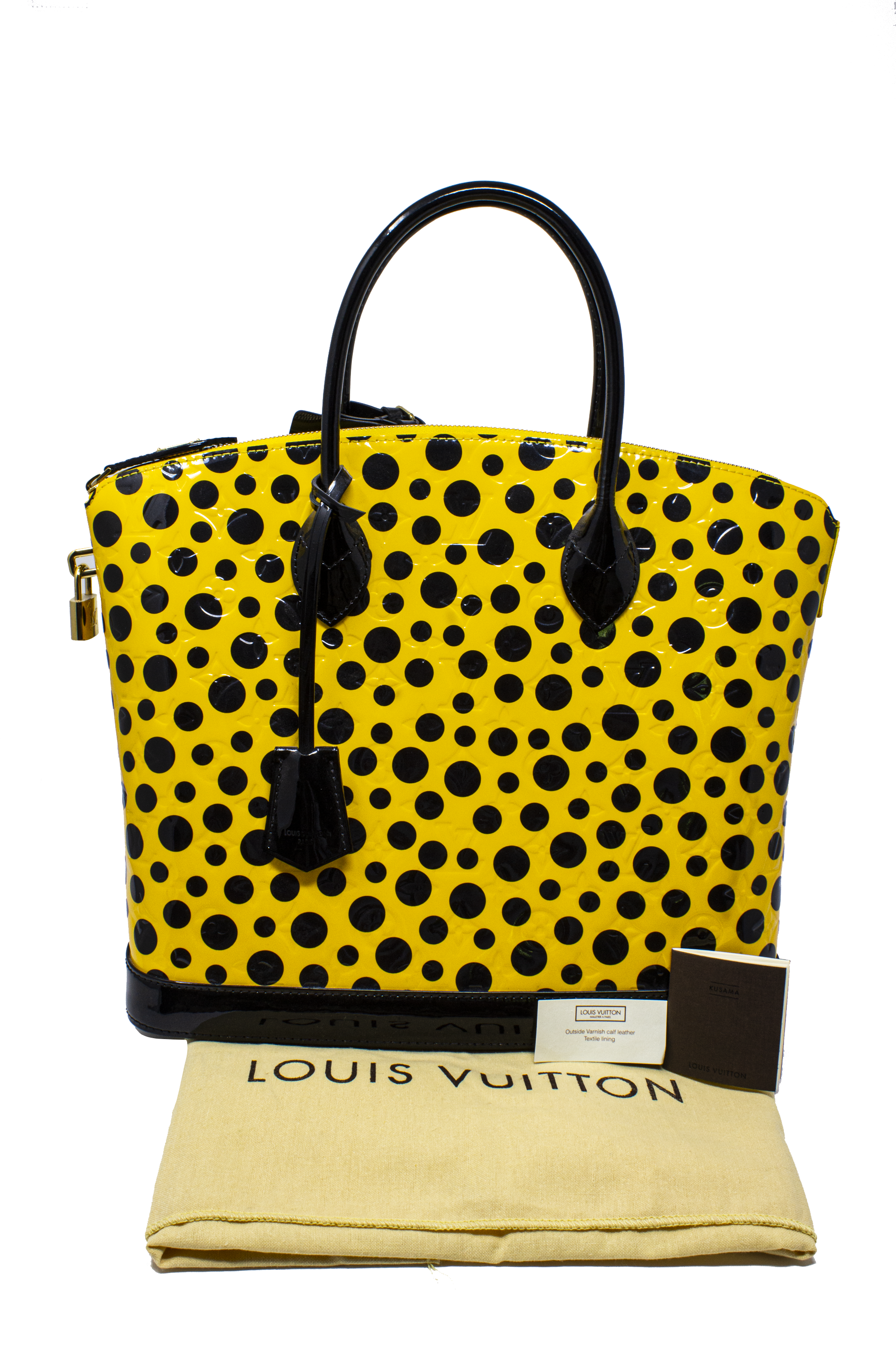 Louis Vuitton Lockit Monogram Infinity Dots Vernis MM Cherry - US