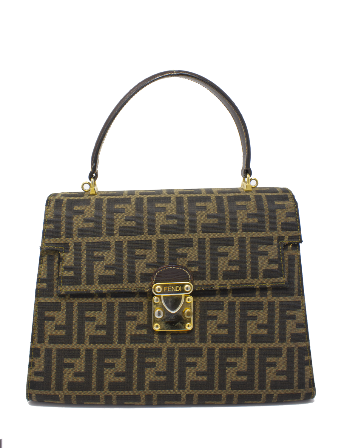 fendi zucca handbag