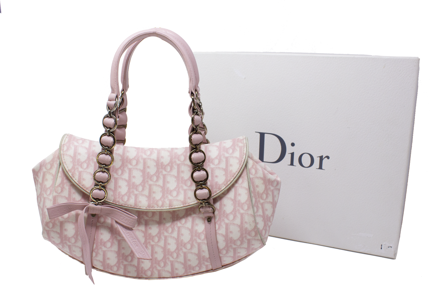 Christian Dior Pink Shoulder Bags