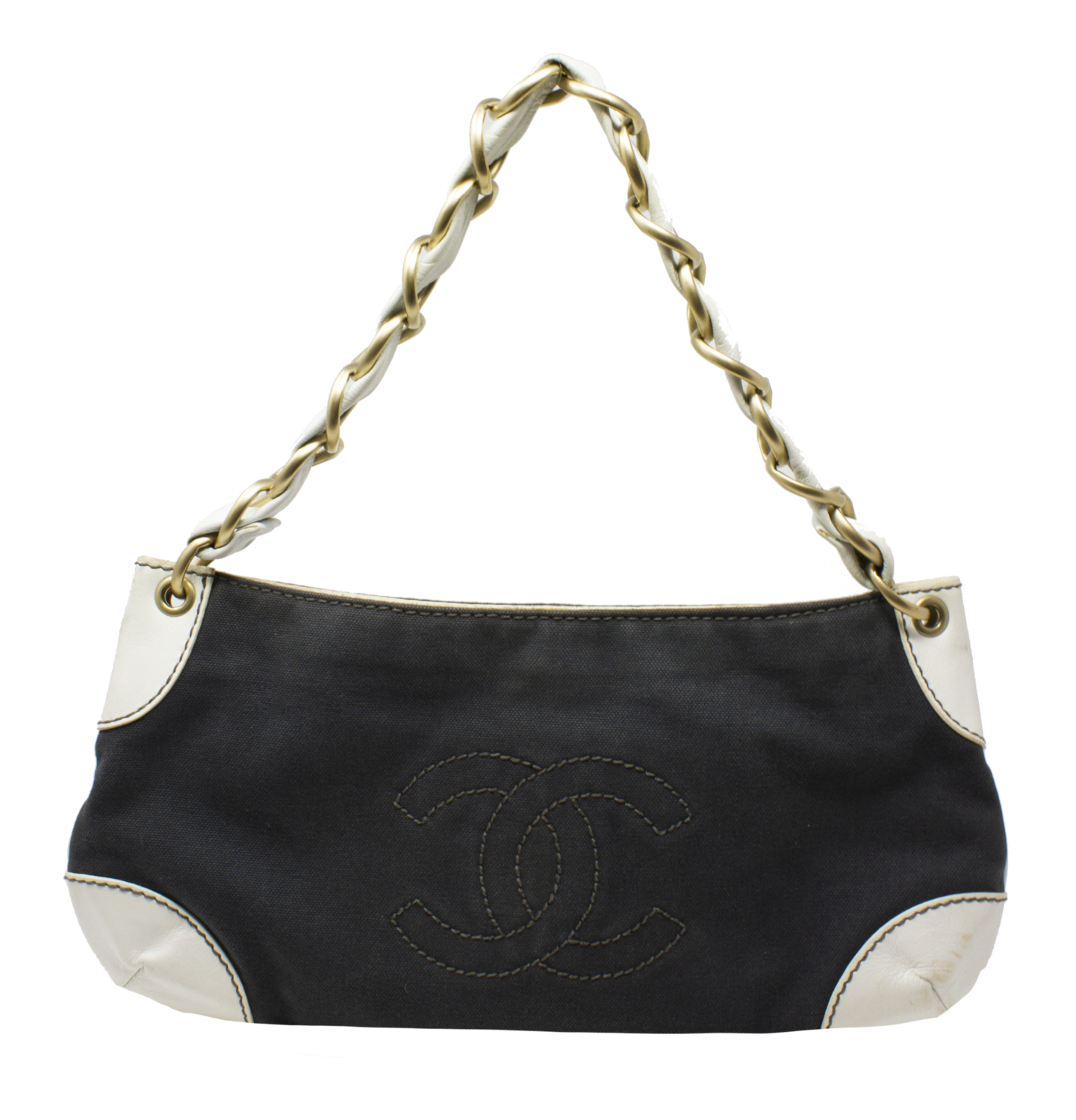 Chanel Black CC Chain Shoulder Bag