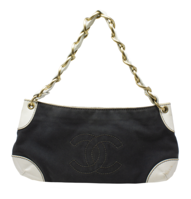 Chanel Black CC Chain Shoulder Bag