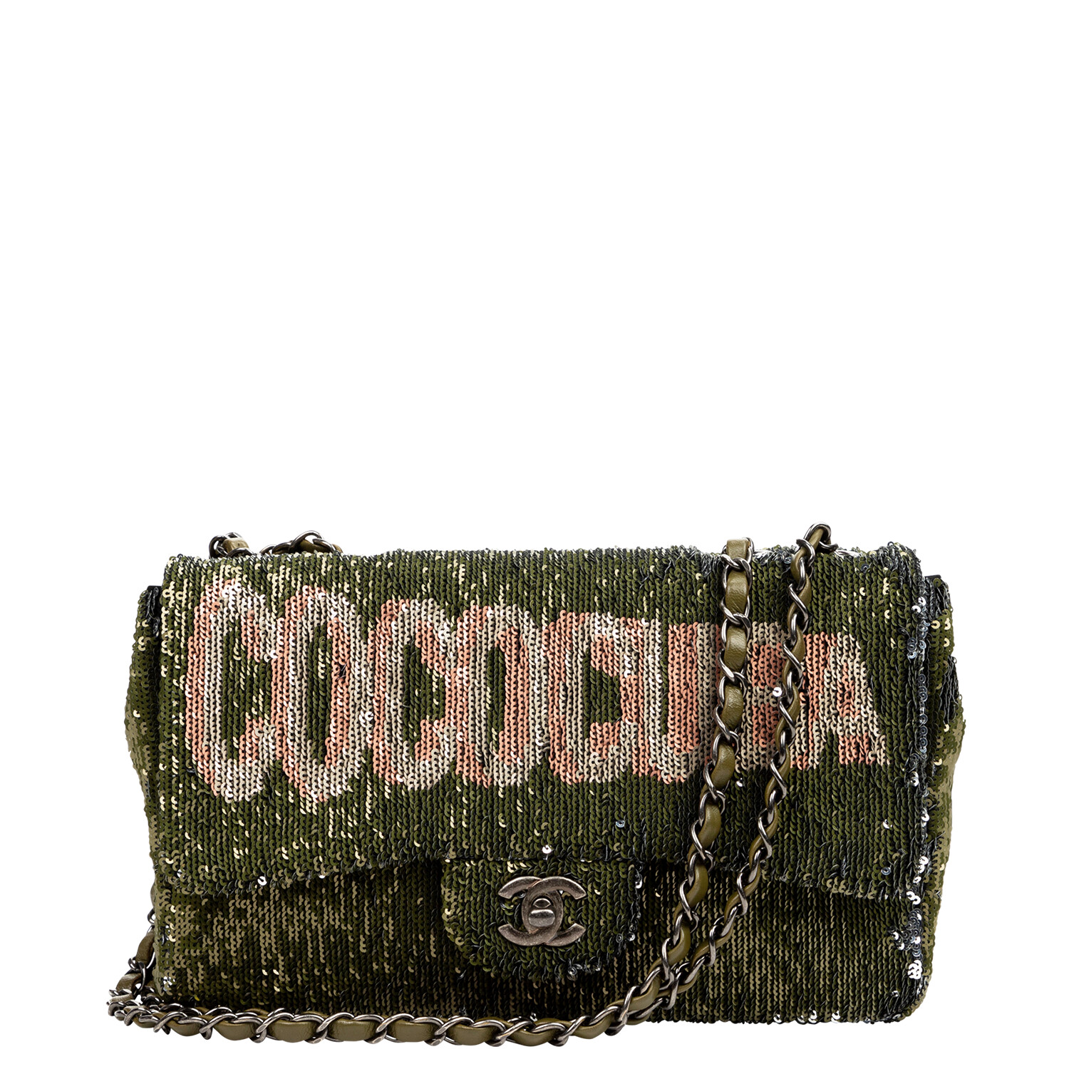 Chanel 2017 Cruise Collection Green Coco Cuba Flap Bag - shop 