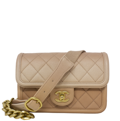 Chanel 2019 Beige Sunset On The Sea Bag w/ Tags