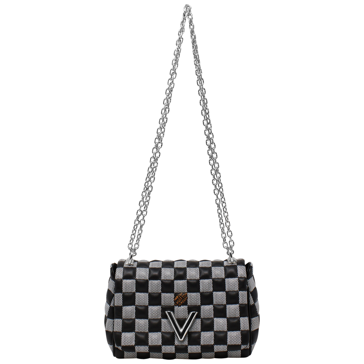 Black Checkered Louis Vuitton Purse