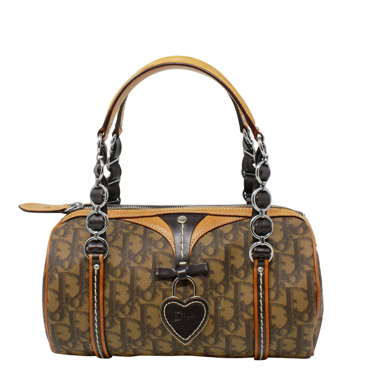 Christian Dior Brown Diorissimo Romantique Bag