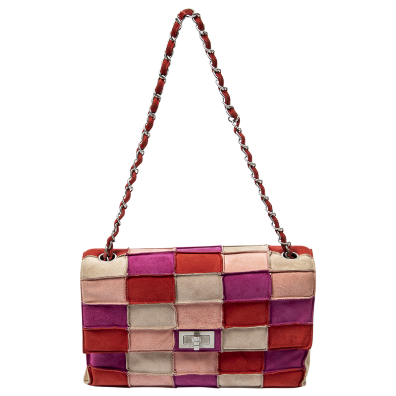 Chanel Limited Edition Pink Patchwork Reissue Flap Bag