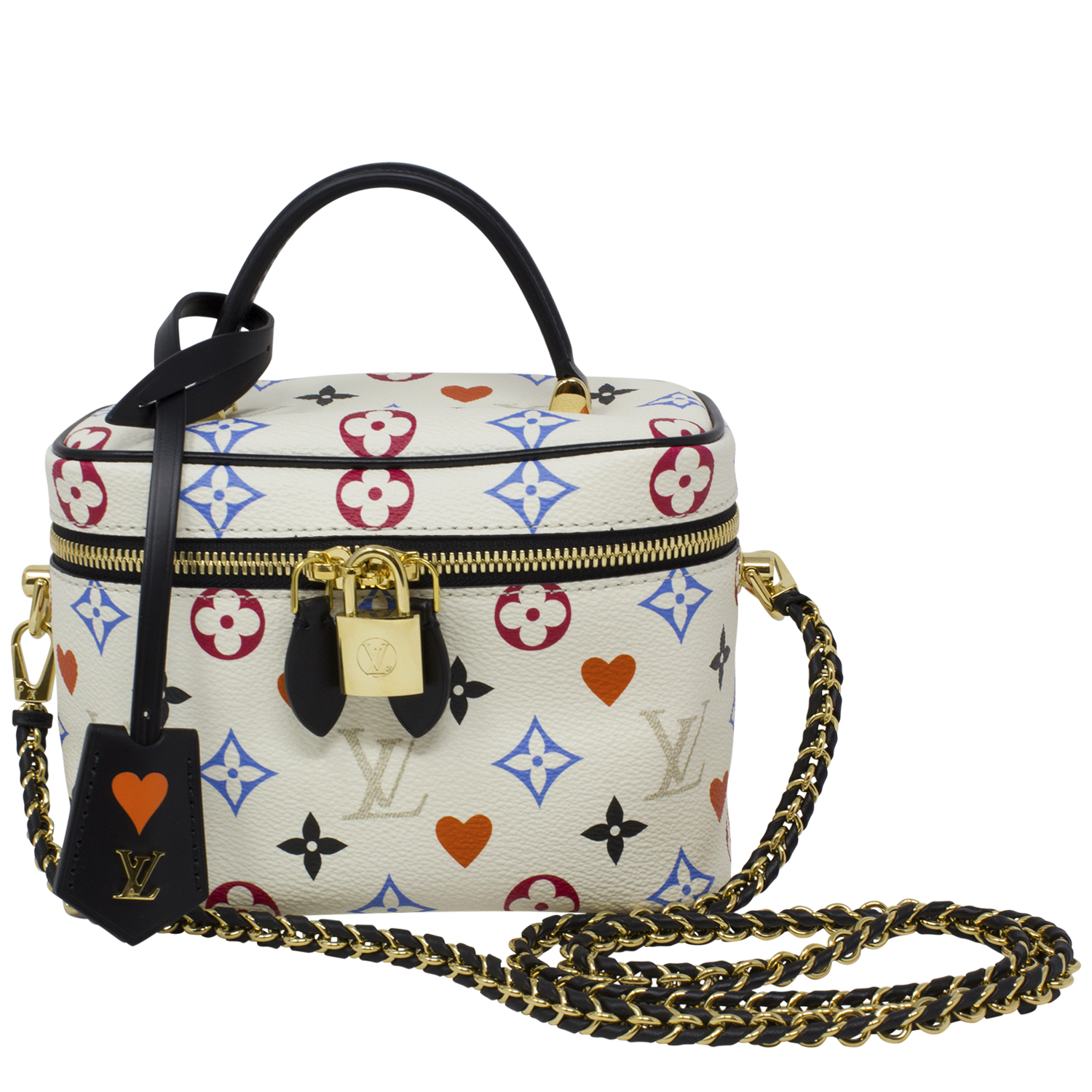 Louis Vuitton Limited Edition Game On White Monogram Vanity PM