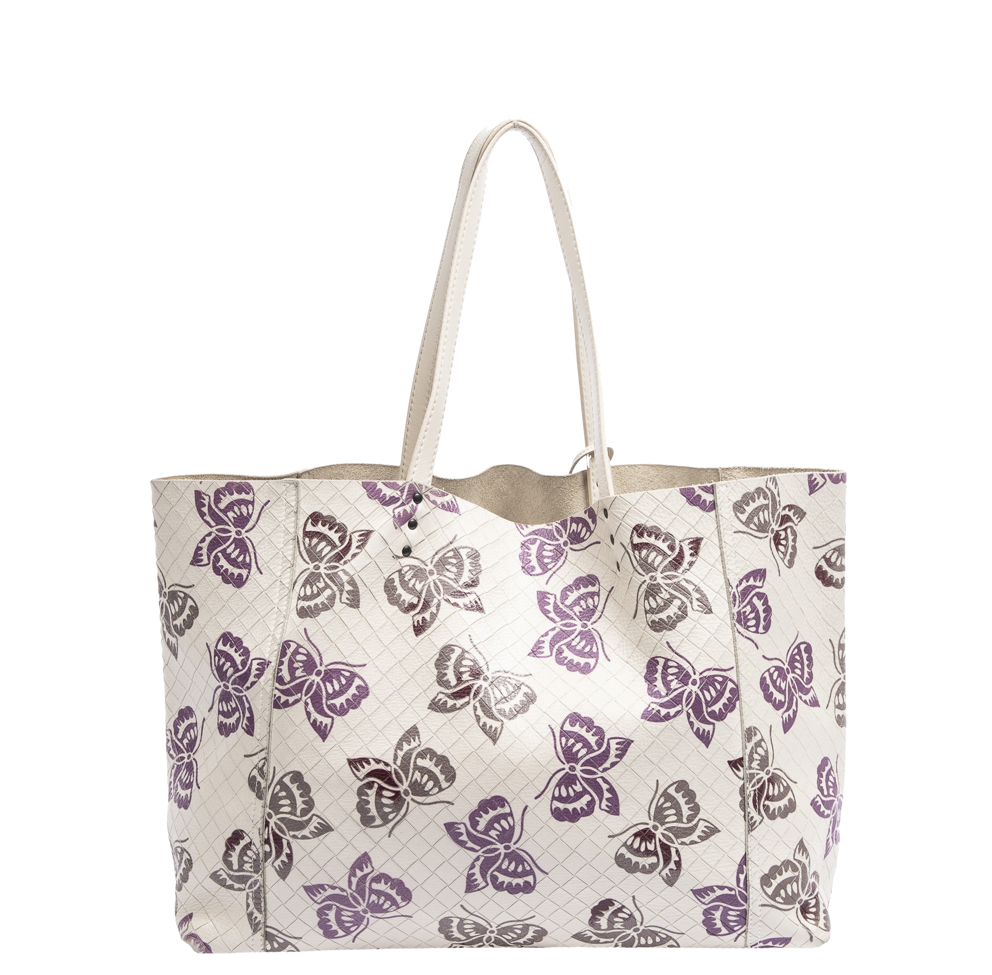 Bottega Veneta Reversible Butterfly Pattern Tote Bag