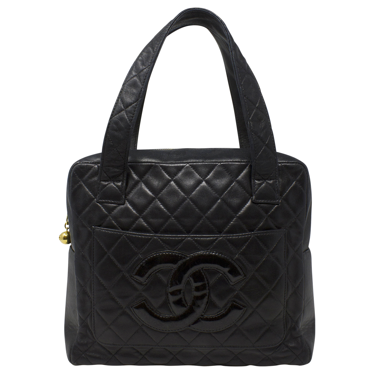 Chanel Black CC Double Logo Bag