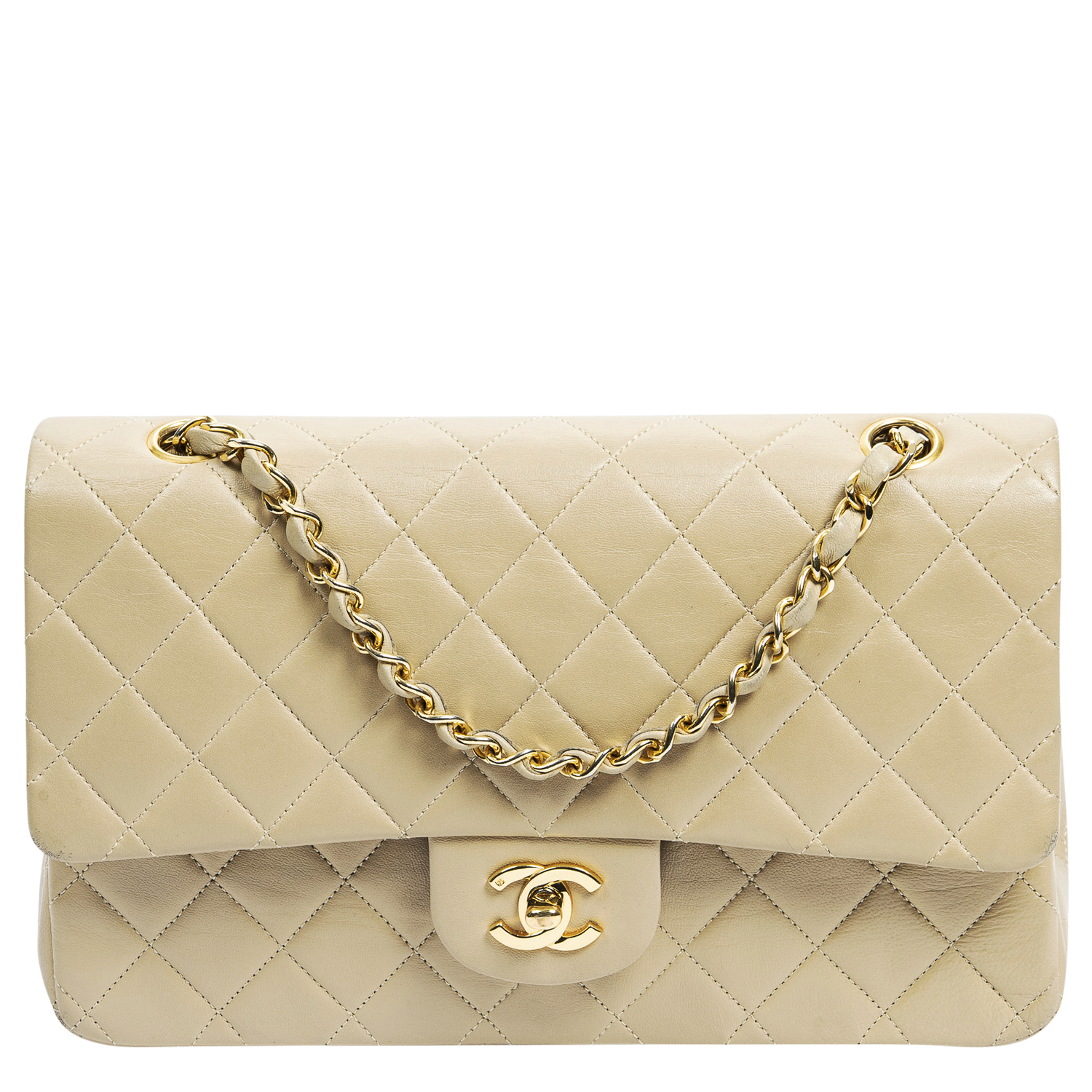 lambskin leather chanel bag authentic