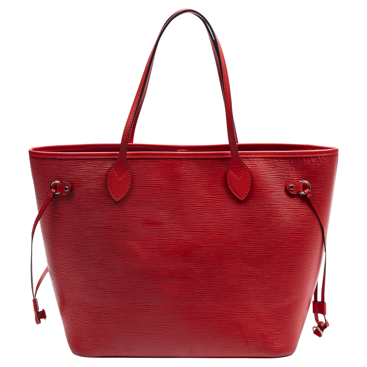 Louis Vuitton Red Epi Neverfull MM