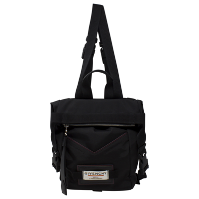Givenchy Black Nylon Mini City Backpack