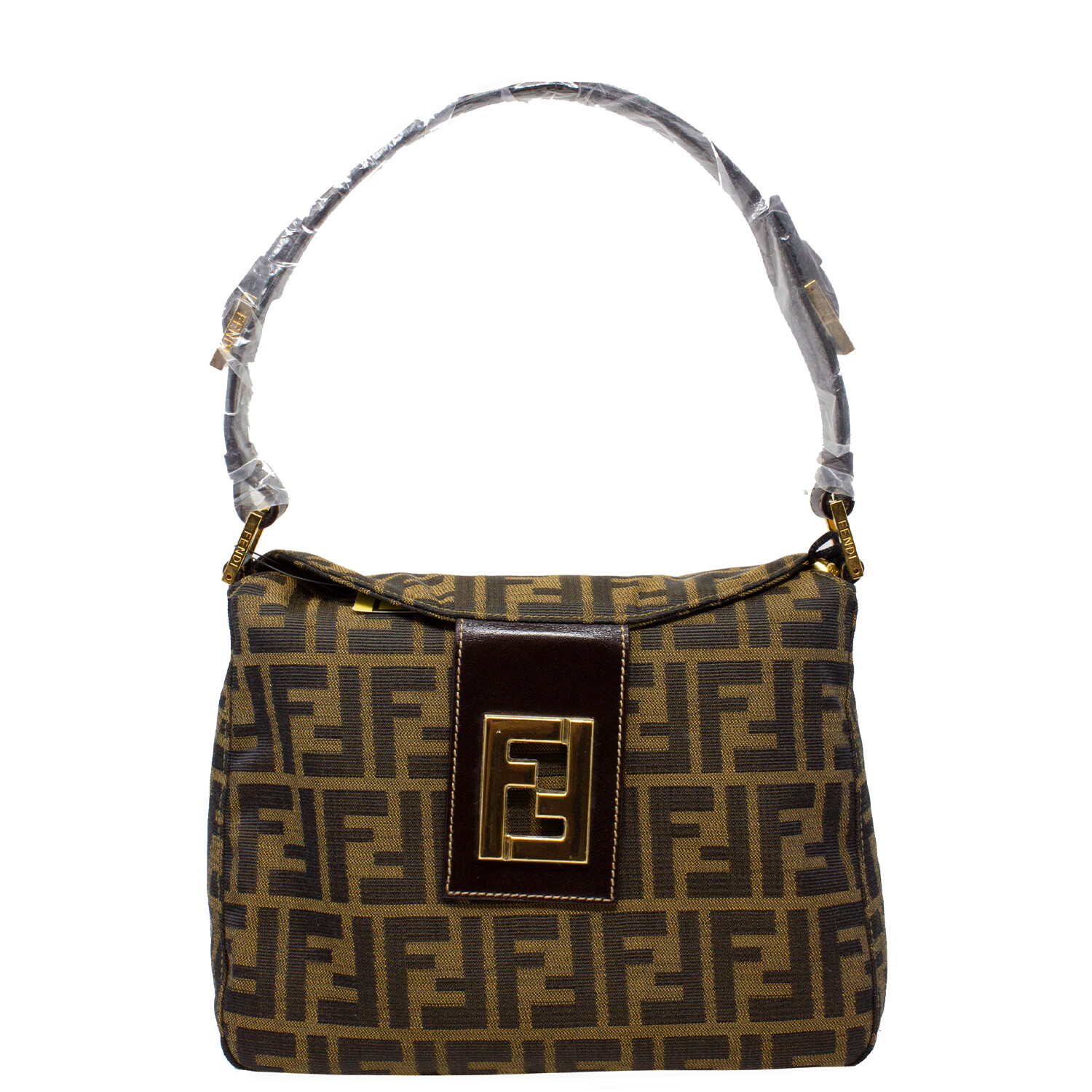 Fendi Rare Zucca Logo Mini Shoulder Bag (Never Carried)