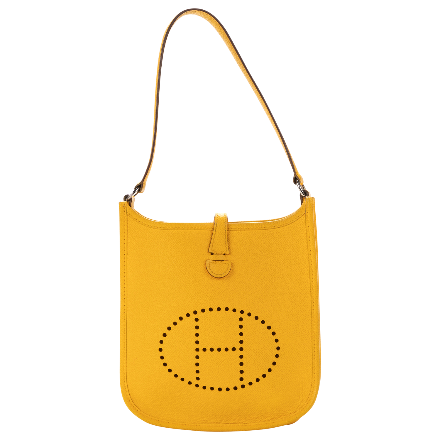 hermes yellow shoulder bag