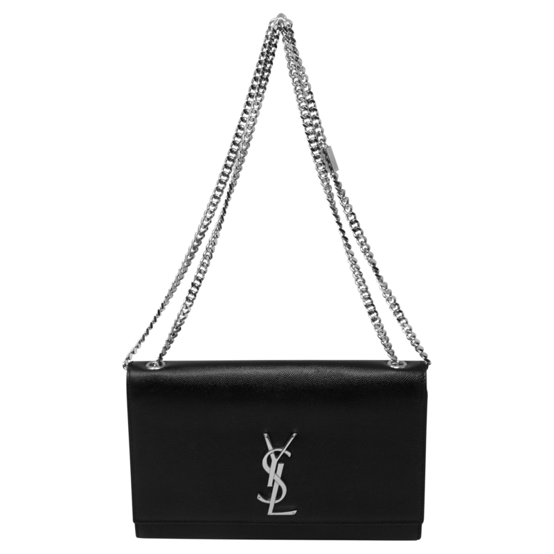Saint Laurent Black So Kate Crossbody SHW