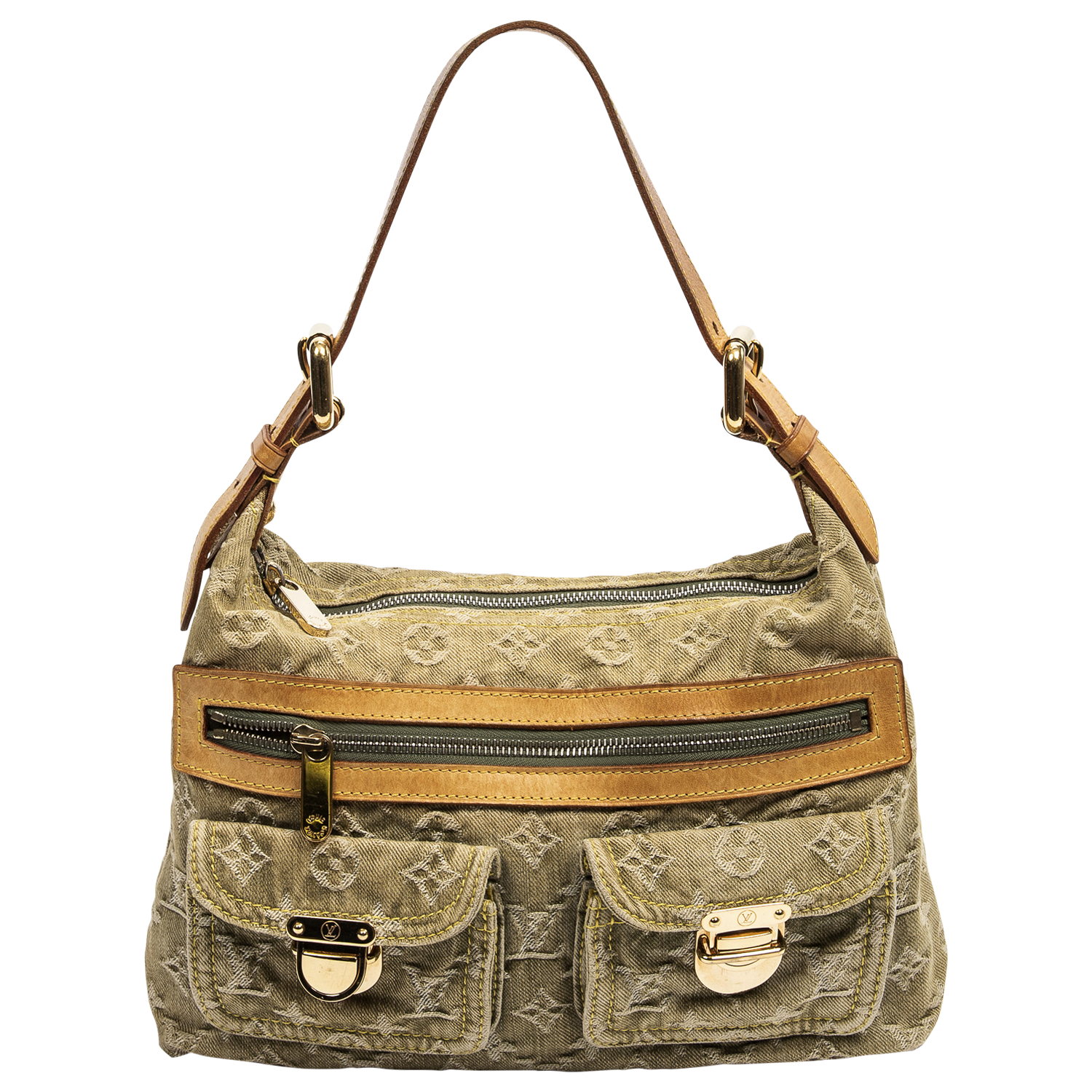 Louis Vuitton Baggy Denim Green Crossbody – SINK VNTG