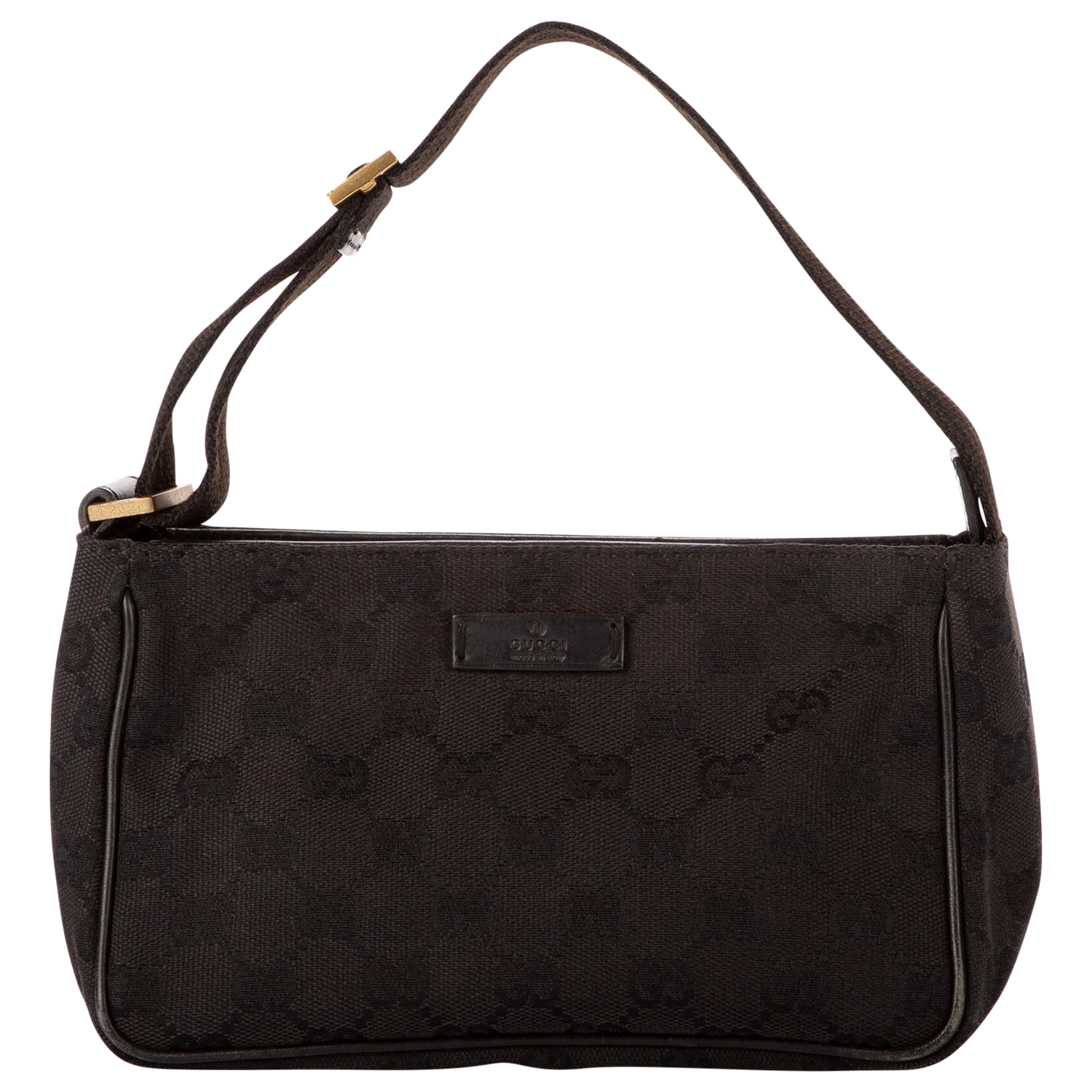 Gucci Ebony Monogram Adjustable Shoulder Bag