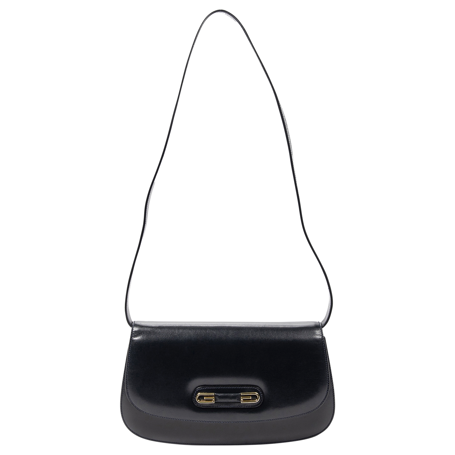 Gucci Navy Vintage Flap Bag shop