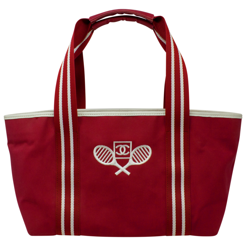 Chanel Red Tennis Club Tote