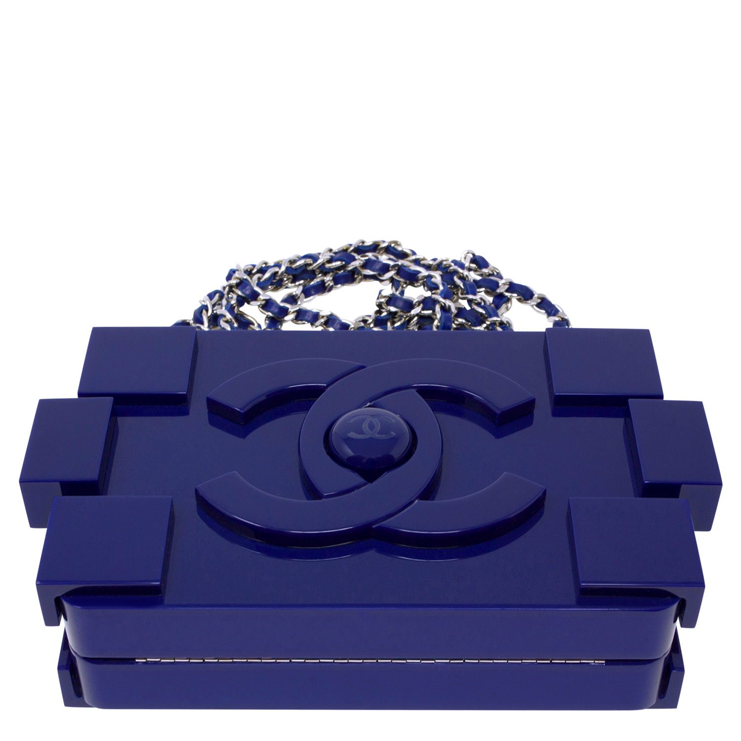 Chanel Limited Edition Blue Lego Brick Bag