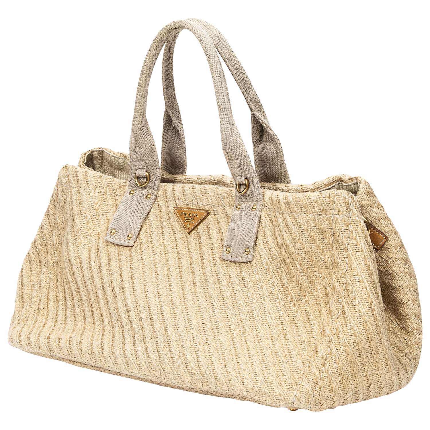 PRADA Women's Straw Exterior Bags & Handbags