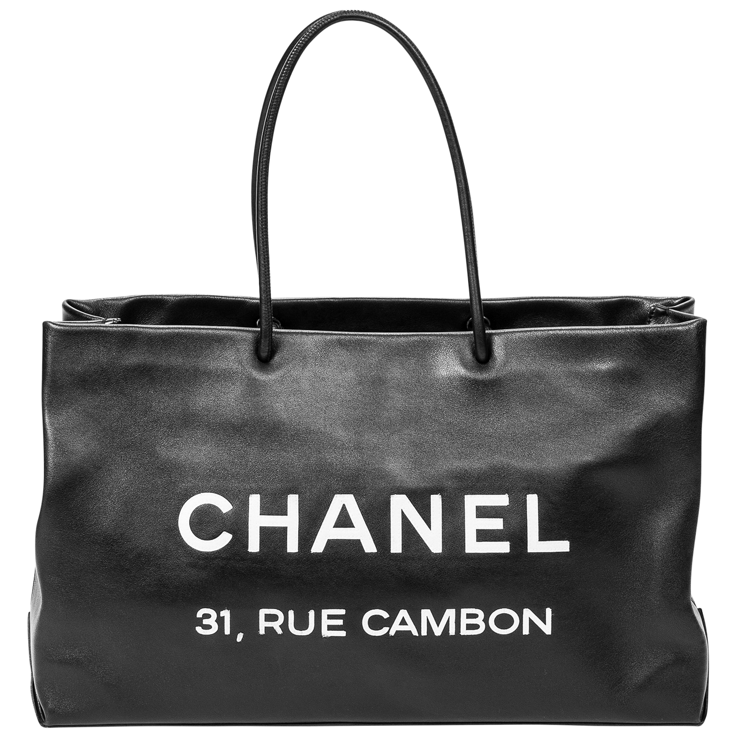 Chanel 2008 Large Logo Shopping Tote
