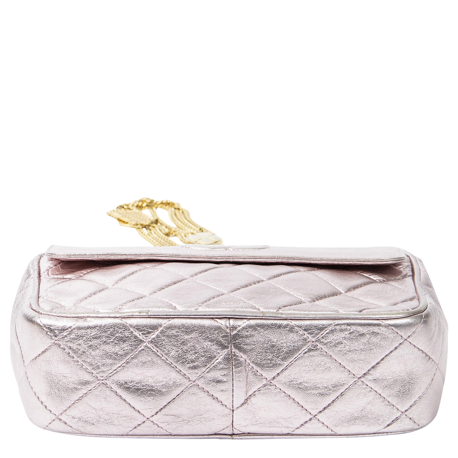 Chanel Pink Quilted Lambskin Leather Small Tassel Chain Camera Bag