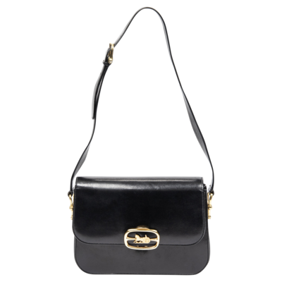Celine Black Vintage Flap Bag